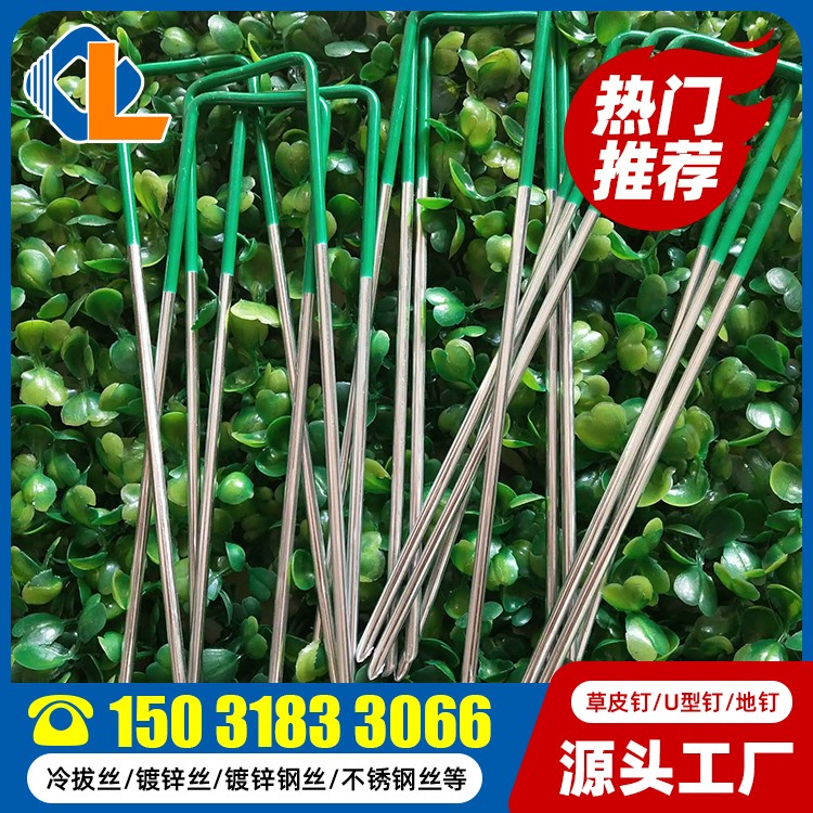 不銹鋼草皮釘 U型碼釘的規格都有哪些 U型釘土工格柵 U型抓釘